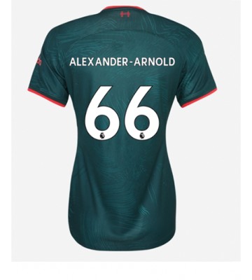 Liverpool Alexander-Arnold #66 Tredjedrakt Kvinner 2022-23 Kortermet